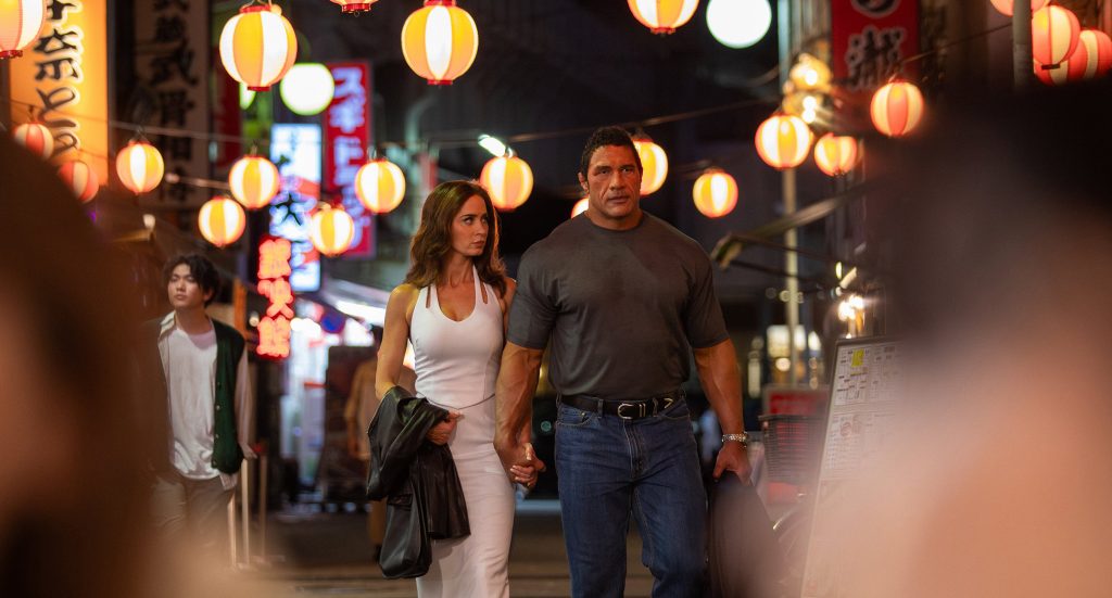 New Look at Dwayne Johnson & Emily Blunt in Venice-Bound ‘The Smashing Machine’
