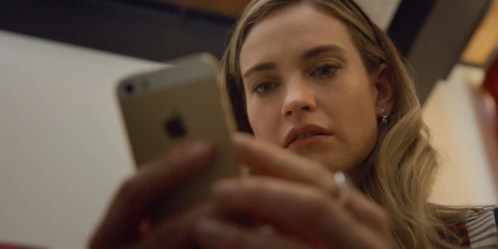 Lily James Tackles Billionaire Bumble Founder in ‘Swiped’ Watch the Trailer